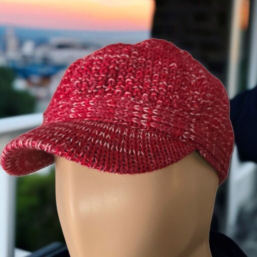 NWT NATHANIEL COLE OSFA Women's Crowncap Newsboy Knitted Cap